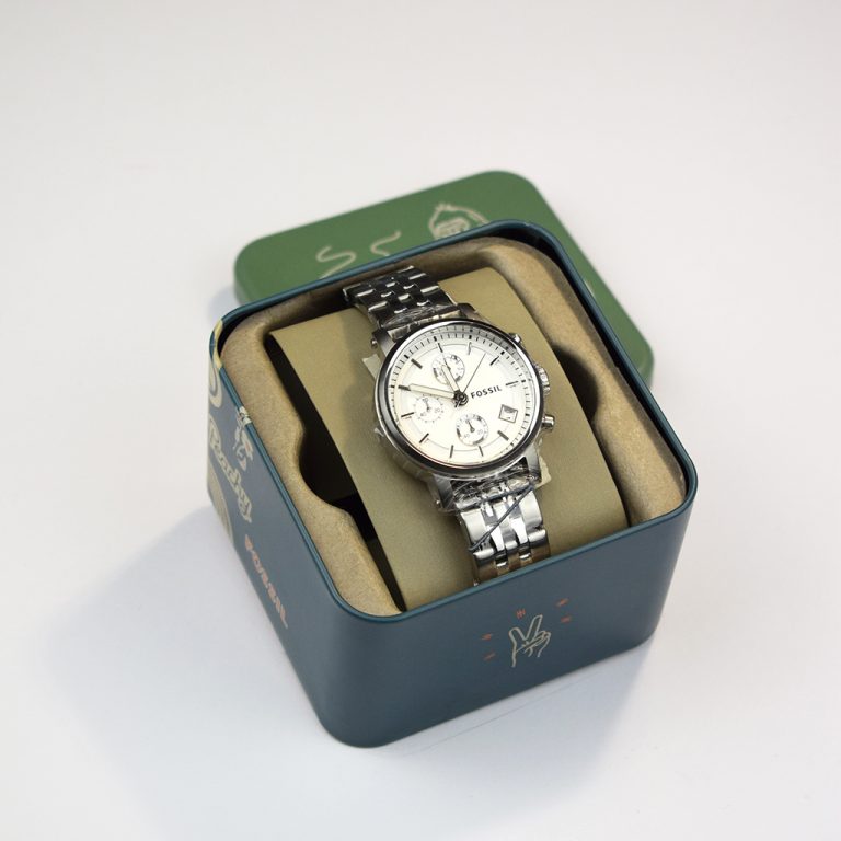 Fossil Chronograph Stainless Steel Ladies ženski sat sa metalnom narukvicom