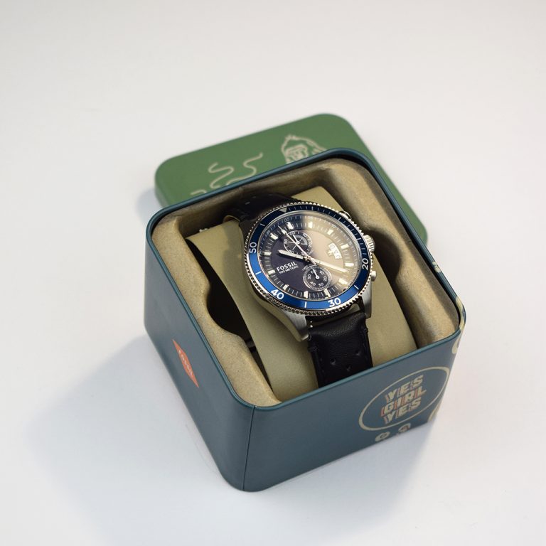 Fossil Wakefield Watch muški sat sa crnom narukvicom