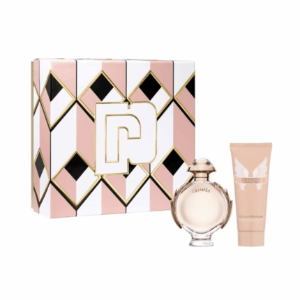 Paco Rabanne Olympea Set – luksuzni ženski parfemski set sa elegantnom bočicom i losionom za telo