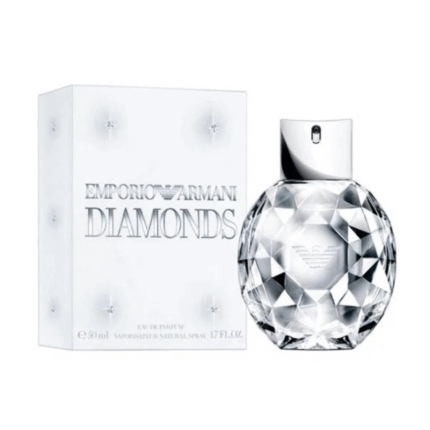Armani Diamonds parfem 100ml – elegantna bočica u obliku dijamanta sa luksuznim ženskim mirisom Emporio Armani kolekcije