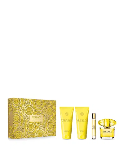 Versace Yellow Diamond Set edt 90ml + mini edt 5ml + body lotion 100ml + shower gel 100ml