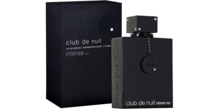 Armaf Club De Nuit Intense je drvenasto-aromatični muški EDP parfem sa notama ananasa, breze i pačulija, poznat po izuzetnoj trajnosti i projekciji.