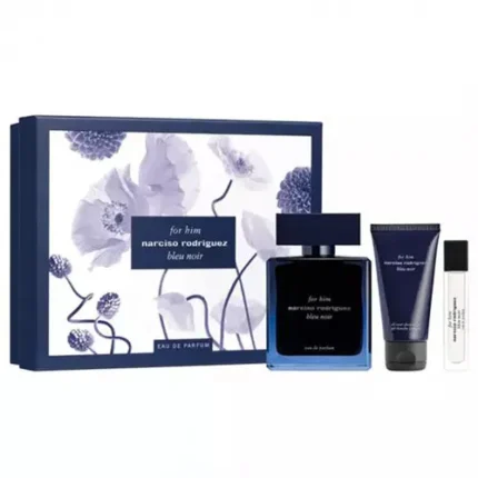 Narciso Rodriguez Blue Noir set sa mini parfemom i gelom za tuširanje