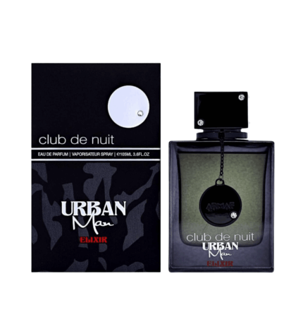 Armaf Club De Nuit Urban Elixir je drvenasto-aromatični muški EDP parfem sa notama bergamota, ambroksana i pačulija, idealan za snažan i moderan stil.